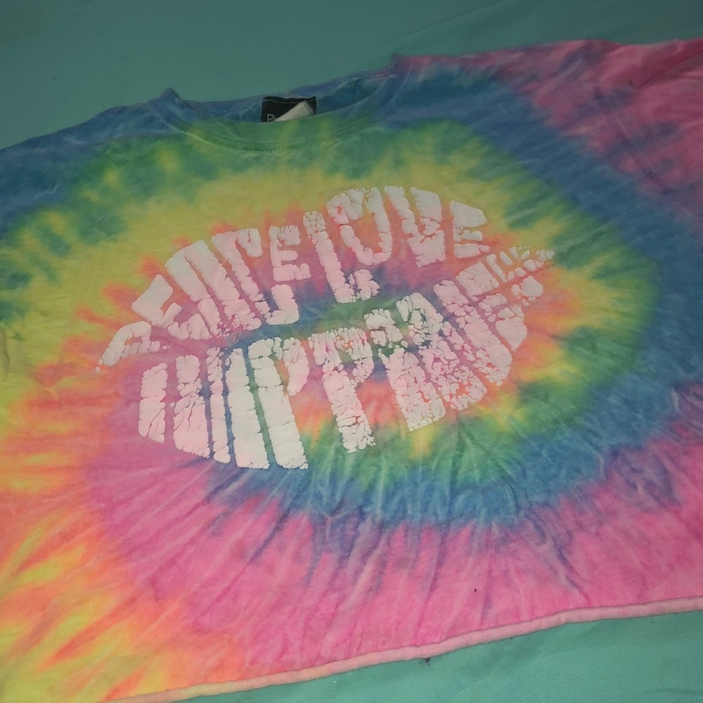 Tie dye crop top
